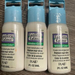 Plaid Gallery Glass Window Color Paint Set
